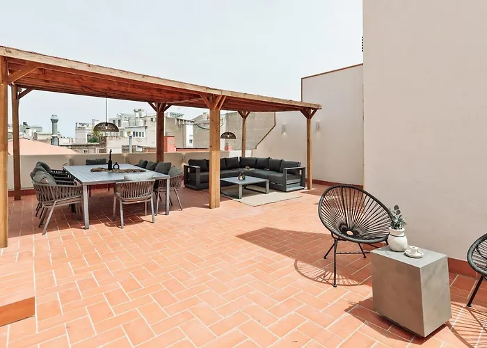 Lägenhet Cliento - 2 Bedrooms And Terrace In Ciutat Vella